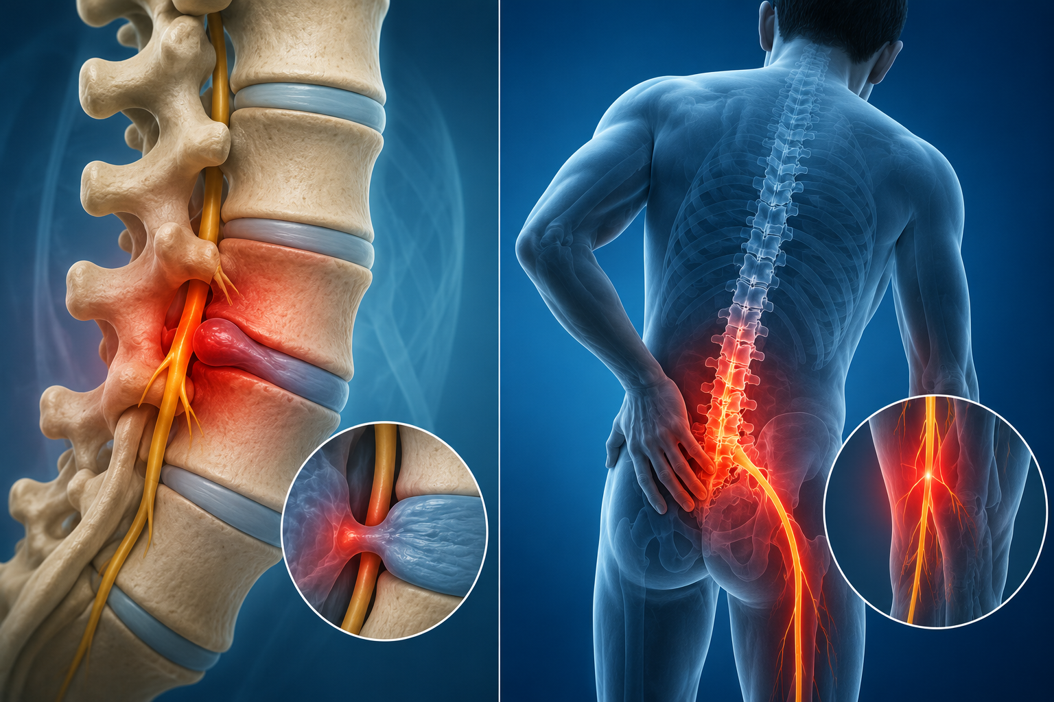 You are currently viewing Slip Disc vs. Sciatica: Understanding the Difference